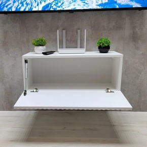 Тумба подвесная под ТВ LINES MTV1-MA 750 Белый матовый (Белый-M 10.1.2) в Игриме - igrim.mebel24.online | фото 3