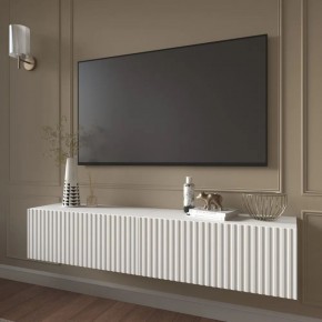 Тумба подвесная под ТВ LINES MTV1-MA 750 Белый матовый (Белый-M 10.1.2) в Игриме - igrim.mebel24.online | фото 9