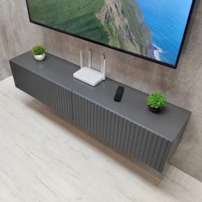 Тумба подвесная под ТВ LINES MTV1-MA 750 Темно-серый (Графит-M 10.1.25) в Игриме - igrim.mebel24.online | фото 11