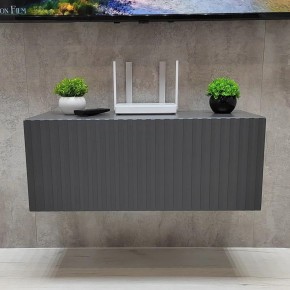 Тумба подвесная под ТВ LINES MTV1-MA 750 Темно-серый (Графит-M 10.1.25) в Игриме - igrim.mebel24.online | фото 7