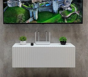 Тумба подвесная под ТВ LINES MTV3-MA 900 Белый глянец (Белый-M 10.1.1) в Игриме - igrim.mebel24.online | фото 6