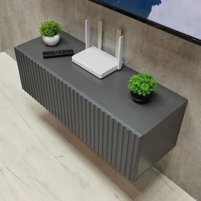 Тумба подвесная под ТВ LINES MTV3-MA 900 Темно-серый (Графит-M 10.1.25) в Игриме - igrim.mebel24.online | фото 2