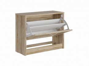 Тумба СИРИУС с откидной полкой для обуви, цвет Дуб Сонома в Игриме - igrim.mebel24.online | фото 3
