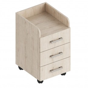 Тумба выкатная с 3 ящиками (Пикар) в Игриме - igrim.mebel24.online | фото