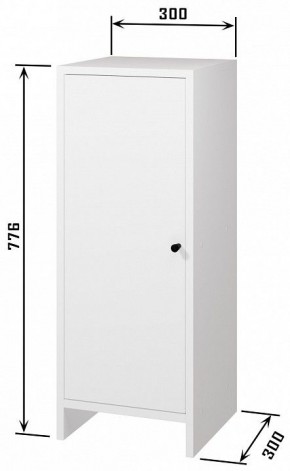 Тумбочка Квадро в Игриме - igrim.mebel24.online | фото 3