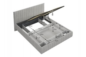 ТВИКС Кровать с ПМ 1600 в Игриме - igrim.mebel24.online | фото 4