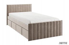 ТВИКС Кровать с ящиками 900 (латте) в Игриме - igrim.mebel24.online | фото