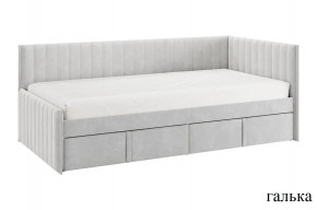 ТВИКС Кровать (тахта) с ящиками 900 (галька) в Игриме - igrim.mebel24.online | фото