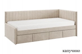 ТВИКС Кровать (тахта) с ящиками 900 (капучино) в Игриме - igrim.mebel24.online | фото