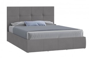 ТВИСТ Кровать с ПМ 1400 (серый) в Игриме - igrim.mebel24.online | фото