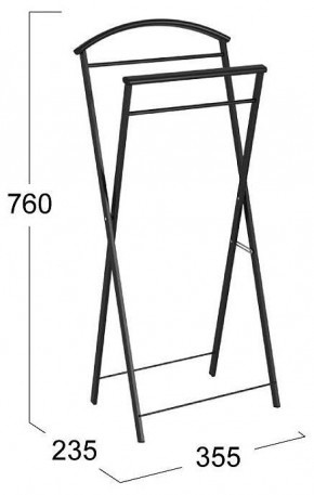 Вешалка для костюма Контур в Игриме - igrim.mebel24.online | фото