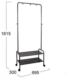 Вешалка гардеробная Валенсия 22М в Игриме - igrim.mebel24.online | фото 2