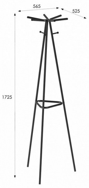 Вешалка-стойка Галилео 217 в Игриме - igrim.mebel24.online | фото 5