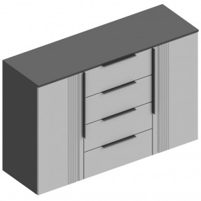 ВИТА Комод 2-ств c 4 ящиками в Игриме - igrim.mebel24.online | фото