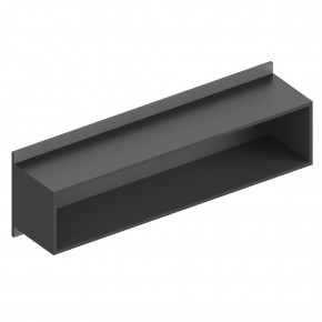 ВИТА Полка настенная №1 (темно серый) в Игриме - igrim.mebel24.online | фото 1