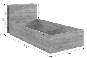 ЮНИОР Кровать с ПМ 900 в Игриме - igrim.mebel24.online | фото 3