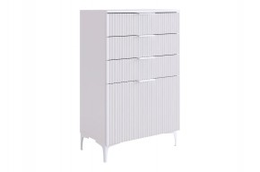 ЗЕФИР Комод (белый муар) в Игриме - igrim.mebel24.online | фото