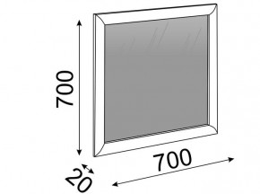 Зеркало Глэдис М29 (ЯШС) в Игриме - igrim.mebel24.online | фото 2