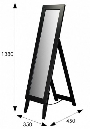 Зеркало напольное BeautyStyle 1 в Игриме - igrim.mebel24.online | фото 7