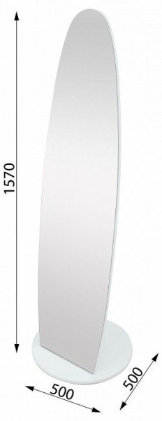 Зеркало напольное Стелла в Игриме - igrim.mebel24.online | фото 8