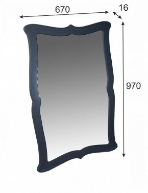 Зеркало настенное Берже 23 в Игриме - igrim.mebel24.online | фото 7