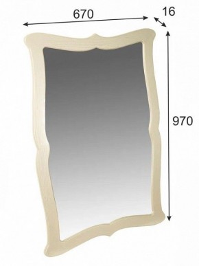 Зеркало настенное Берже 23 в Игриме - igrim.mebel24.online | фото 5